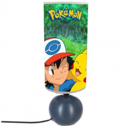 lampe 12 cm Pokemon pie rond bleu