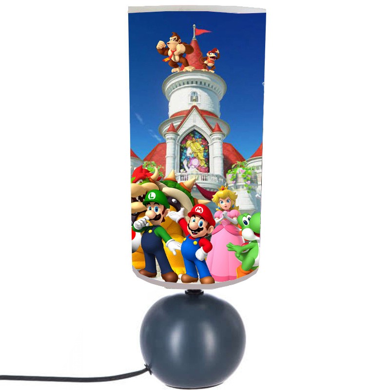 lampe mario pie rond