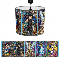 lustre vitrail 25 cm Disney