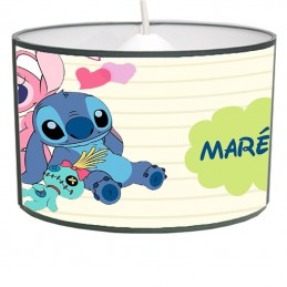 Bougie personnalisé stitch