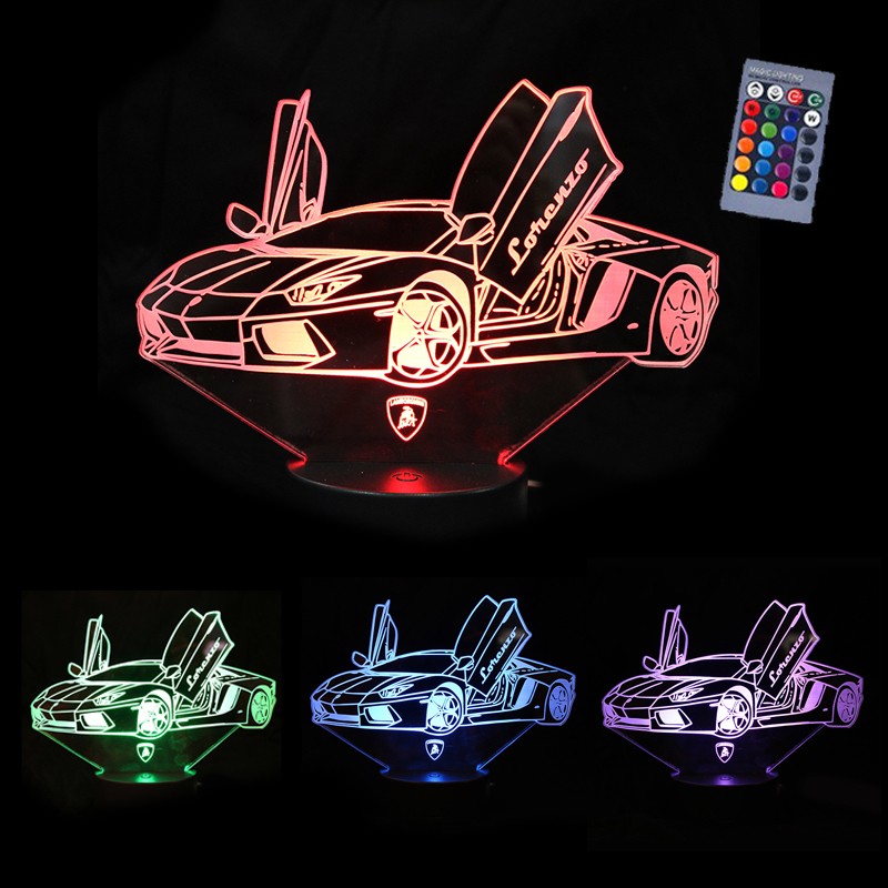 Lampe Personnalisée Lamborghini