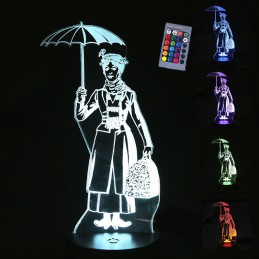 Lampe Personnalisée Mary Poppins