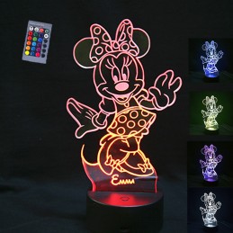 Lampe Personnalisée Minnie