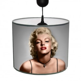 lustre marilyn suspension noir