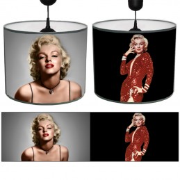 lustre Marilyn suspension noir