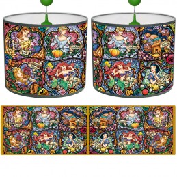 lustre vitrail Disney