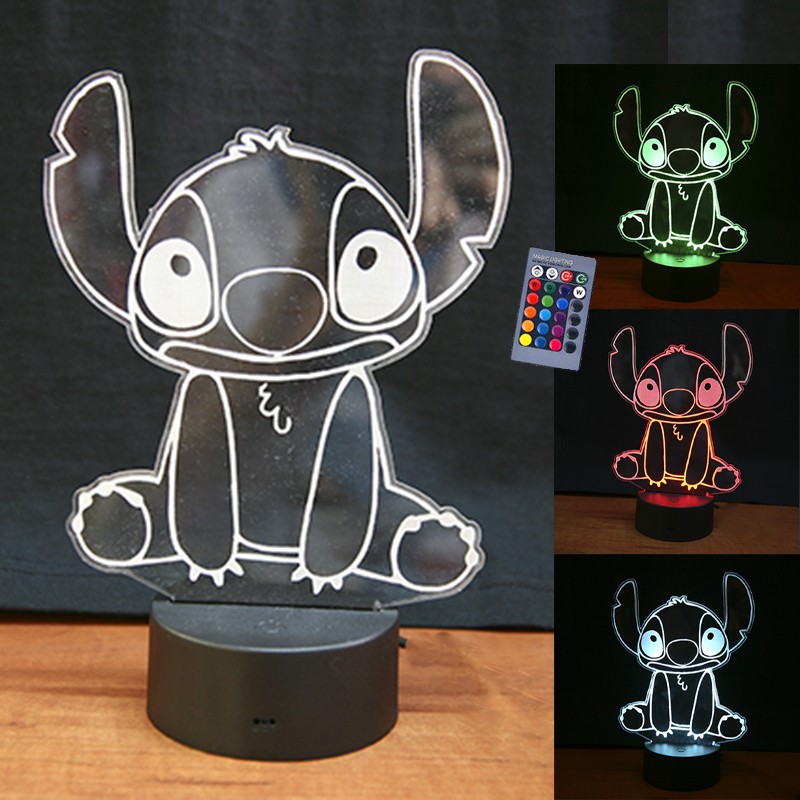 Lampe Stitch a vendre 20 € - Les creations d'Olivier